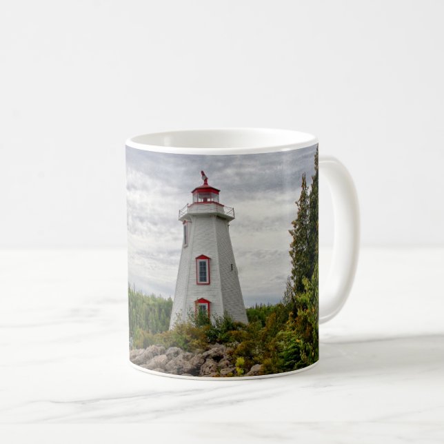 Mug Lighthouses | Big Tub Harbour Tobermory Ontario (Devant droit)