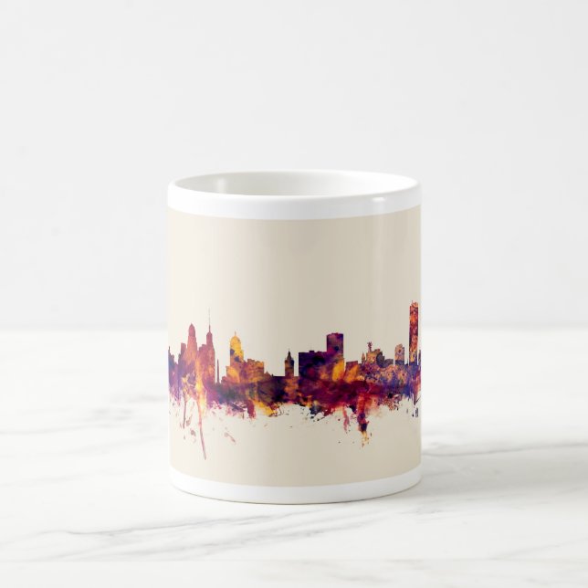 Mug Ligne aérienne de Buffalo (Centre)