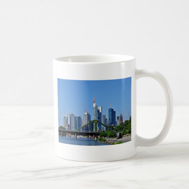 Mug Ligne aérienne de Francfort (Droite)