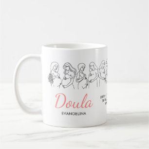 Mug Ligne artistique de naissance post-partum Sage-fem