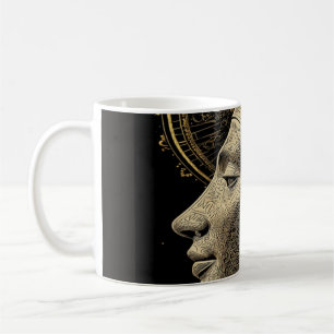 Mug Ligne artistique moderne de Néfertiti