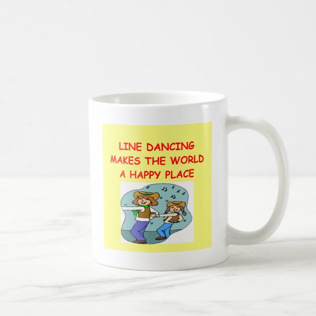 Mug ligne danse (Droite)