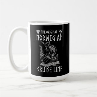 Mug Ligne de croisière norvégienne d'origine - Voyage 