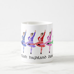 Mug Ligne de danse highland