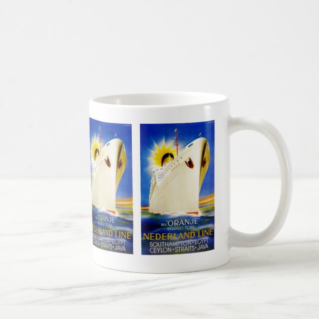 Mug Ligne de Nederland de ~ d'Oranje (Droite)