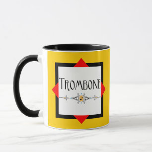 Mug Ligne décorative Trombone