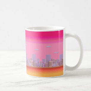 Mug Ligne Skyline 8 bits
