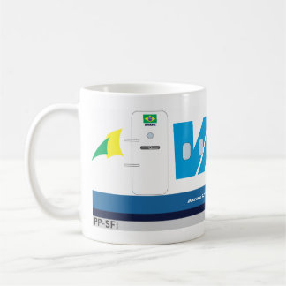 Mug lignes aériennes de vasp