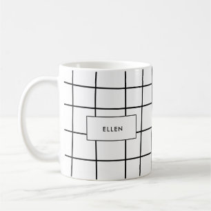 Mug Lignes de grille merveilleuses