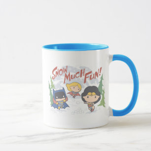 Mug Ligue de Justice Chibi Snowball combat