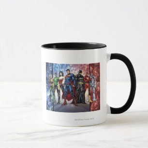 Mug Ligue de Justice   Nouveau 52 Ligue de Justice