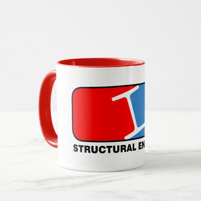 Mug Ligue des ingénieurs structuraux (Devant gauche)