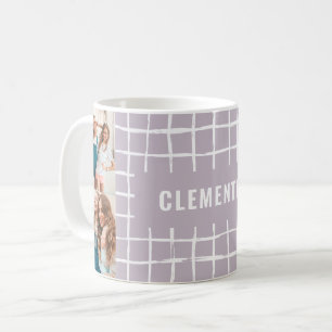 Mug Lilac grille 4 photo moderne minimaliste simple