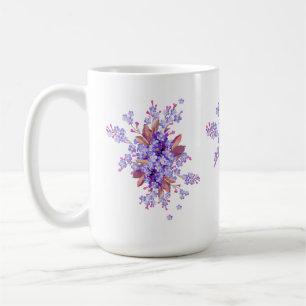 Mug Lilac oublie-me-pas Mariage de fleurs