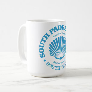 Mug L'île de South Padre (coquillage)