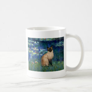 Mug Lilies 5 - Seal Point Chat siamois