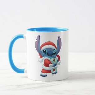 Mug Lilo et Stitch  Stitch du Père Noël