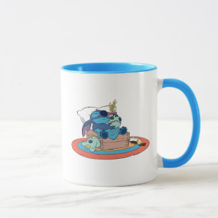 Mug Lilo mignonne et couchage en pointillés