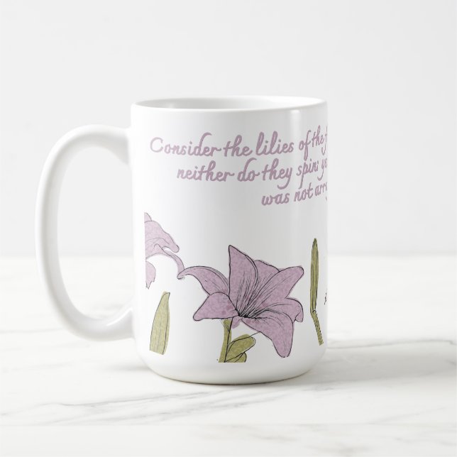 Mug Lily du champ (Gauche)