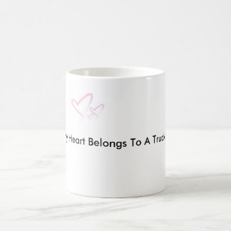 Mug l'IMG-chose, mon coeur appartient à un camionneur