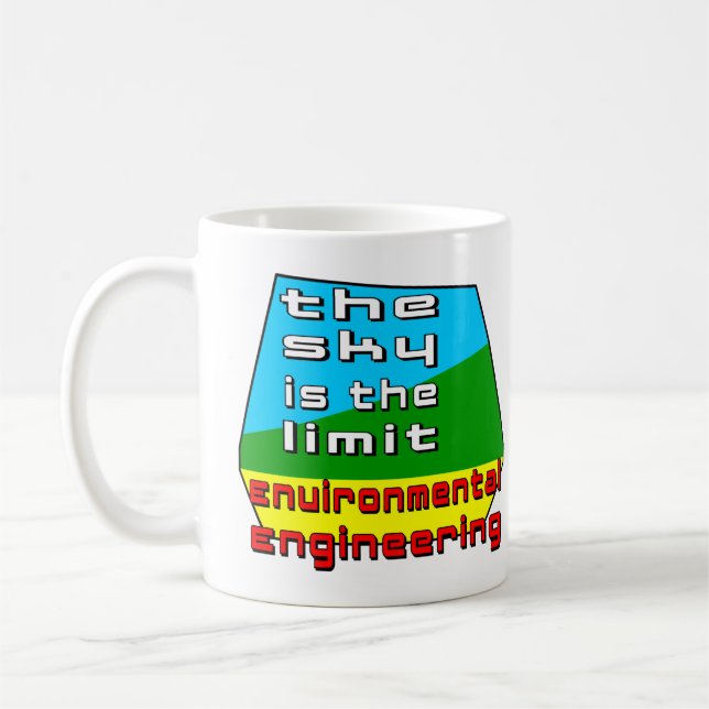Mug Limite d'ingénierie de l'environnement (Gauche)