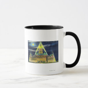 Mug L'immeuble du Capitole de l'État la nuit