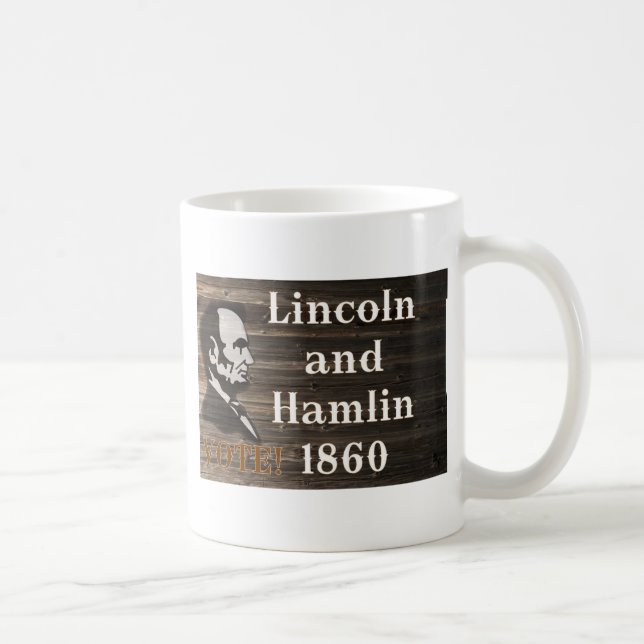 Mug Lincoln-Hamlin 1860 (Droite)