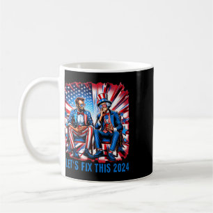 Mug Lincoln Washington États-Unis Fierté Électorale Ré
