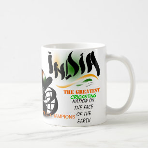 Mug L'Inde la plus grande nation de cricket sur la