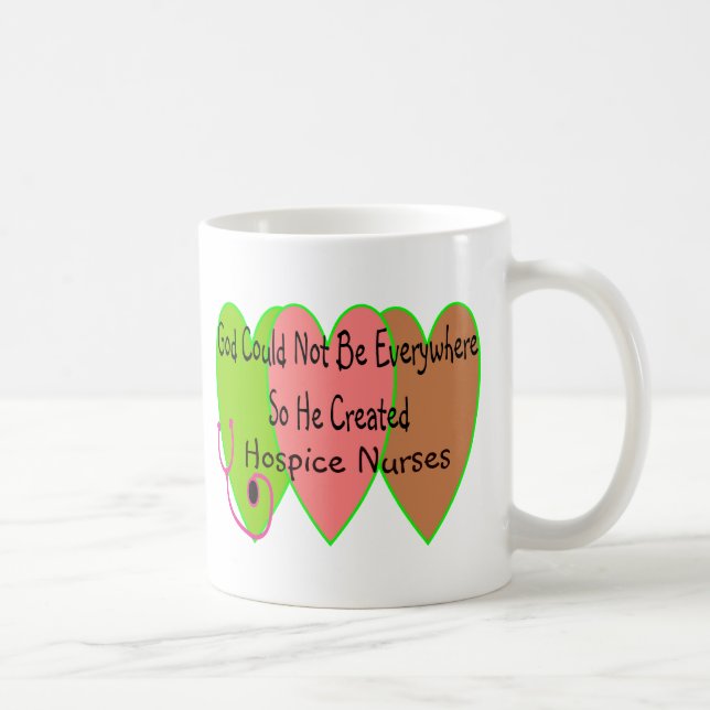 Mug L'infirmière "Dieu d'hospice ne pourrait pas être (Droite)