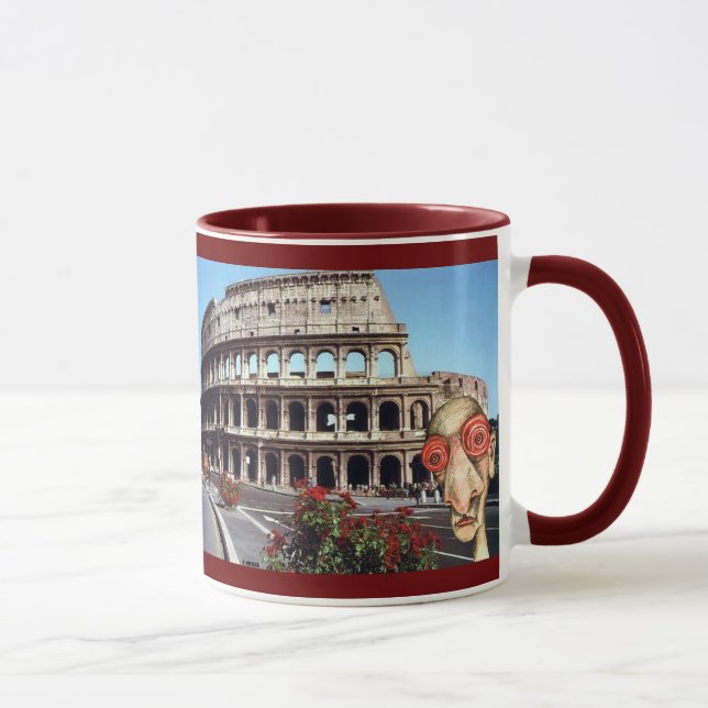 Mug L'Insomniac visite Rome Colisseum (Droite)