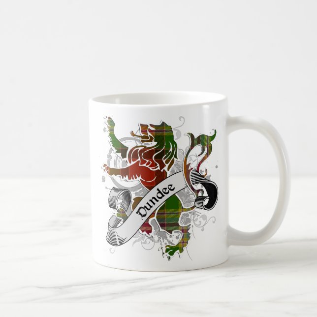 Mug Lion de Dundee Tartan (Droite)