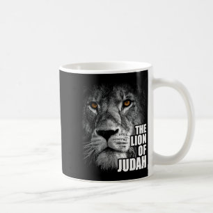Mug Lion de Juda Jésus Foi Chrétienne Sur la Peur 