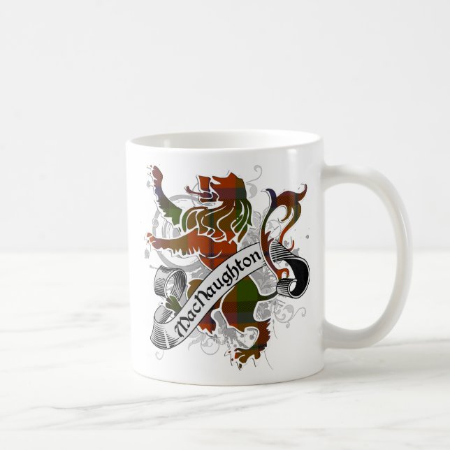 Mug Lion de MacNaughton Tartan (Droite)