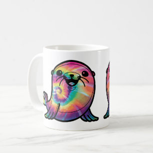 Mug Lion de mer Tie Dye