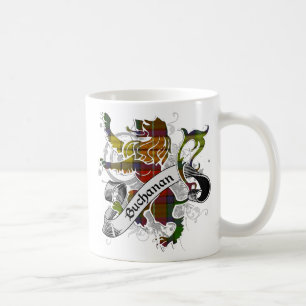 Mug Lion de tartan de Buchanan