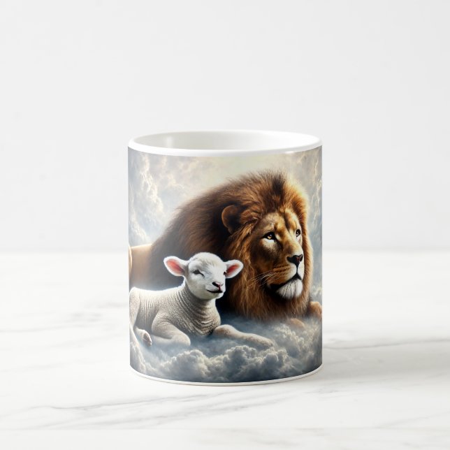 Mug Lion et agneau (Centre)