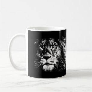 Mug Lion Face Le Roi Animaux Pop Art Modèle