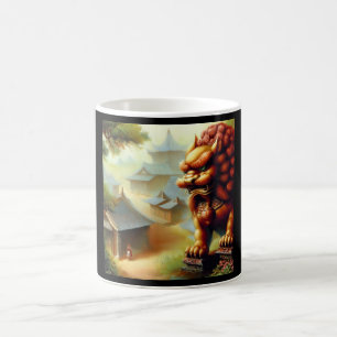 Mug Lion Foo Chinois (3)