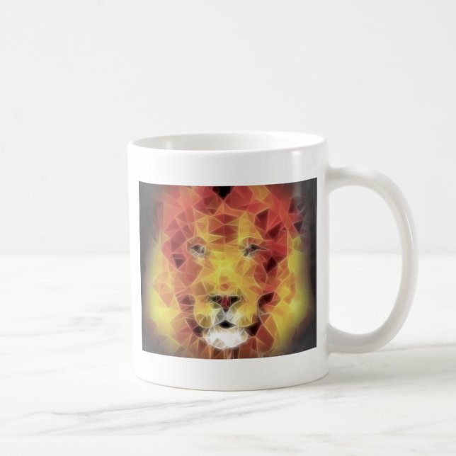 Mug Lion fractal (Droite)