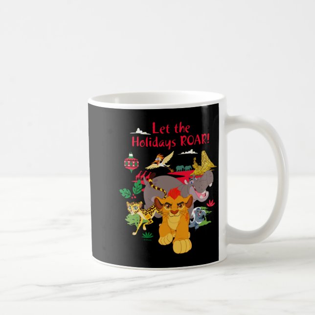 Mug Lion Guard Let The Holidays Roar  (Droite)