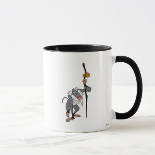 Mug Lion King's Rafiki with a stick in Disney