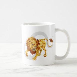 Mug Lion le signe d'étoile ou de naissance ou de
