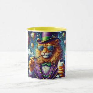 Mug Lion/Louisiana Mardi Gras