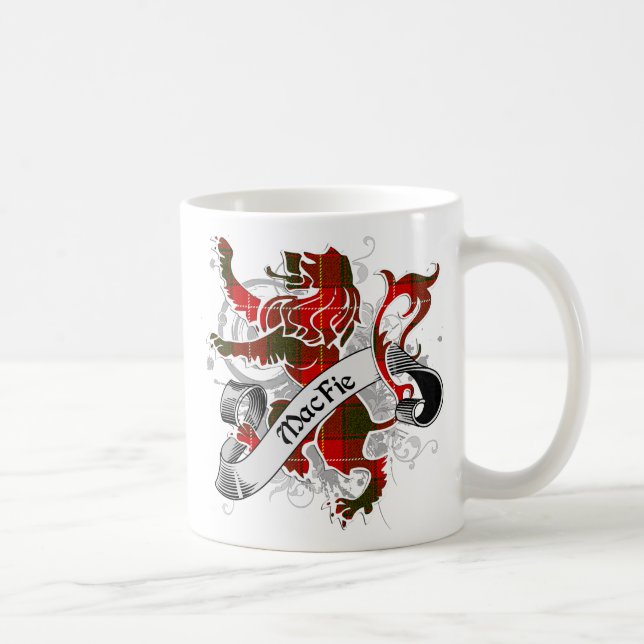 Mug Lion MacFie Tartan (Droite)