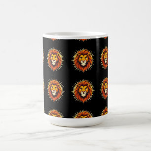 Mug Lion Majestueux – Roi du Pouvoir et de l'Autorité