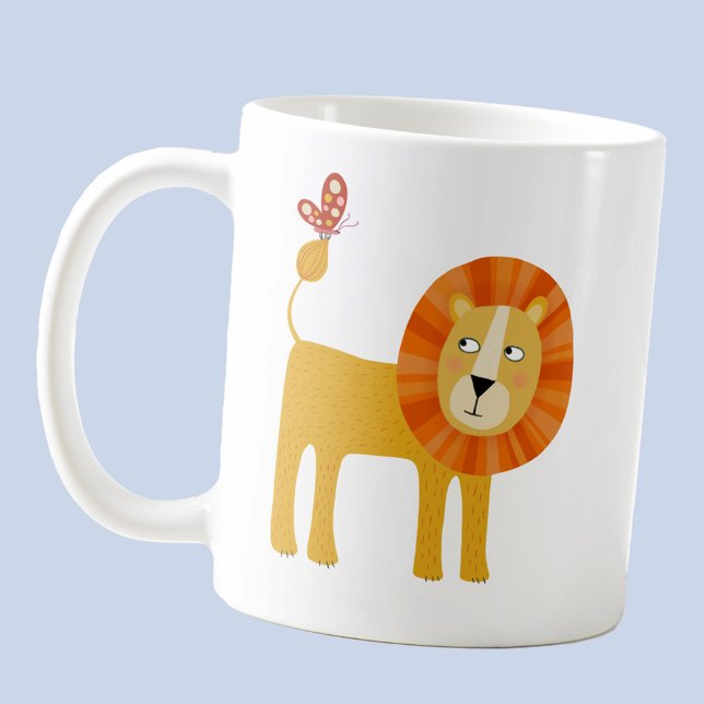 Mug Lion mignon (Fun lion coffee mug)