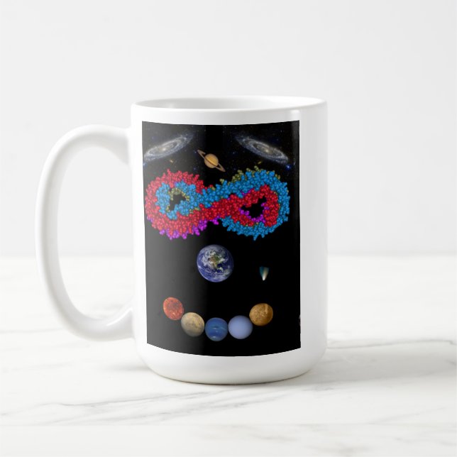 Mug lipoprotéine lourde dans l'espace (Gauche)