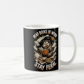 Mug Lire des livres être bizarre rester sauvage drôle