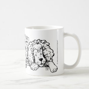 Mug LIRE, Lion Book met fin aux cochonneries